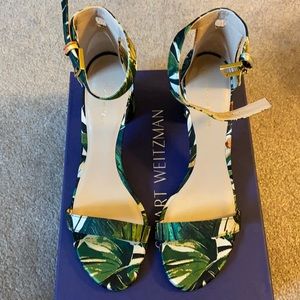 Stuart weitzman block heel sandal